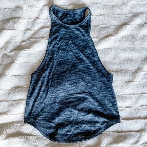 Long open sleeve tank